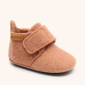 Bisgaard kindersloffen wol Roze