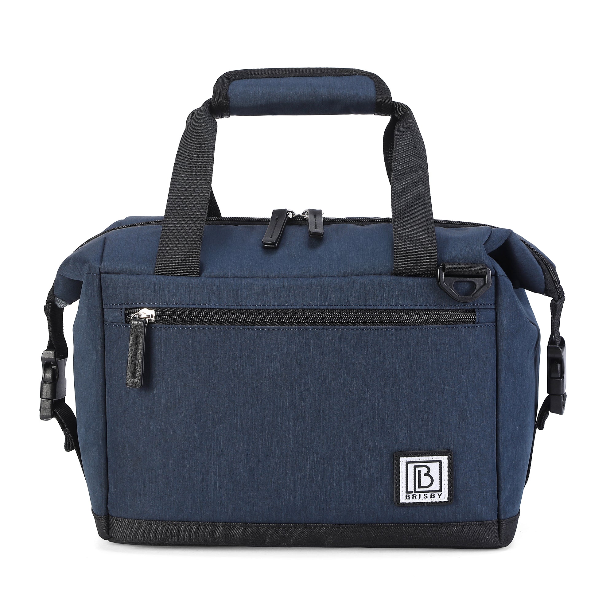 Koeltas 12L blauw - Lunchtas - 4-laags geïsoleerd - extra ruimte uitvouwbaar - 2 gratis koelelementen - incl. schouderriem - Afbeelding 3