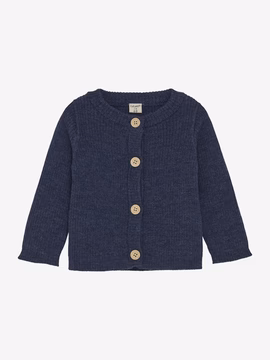 CeLaVi babyvestje merinowol beige of blauw maat 90