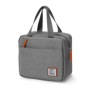 Brisby Koeltas 4L donkergrijs - incl. koelelement