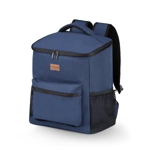 Packaway Koeltas rugzak 25L blauw - incl. 2  koelelementen, flessenopener