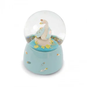 Moulin Roty muziekdoosje sneeuwbal gans Olga 3+