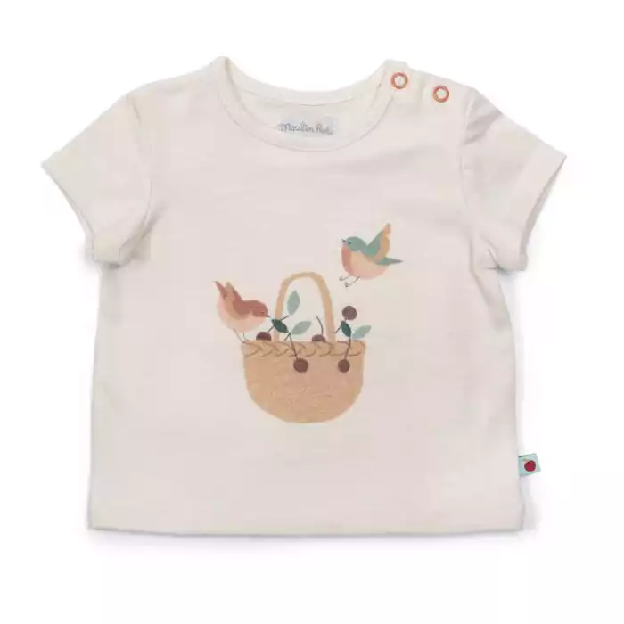 Moulinroty t-shirt florentine pomme des bois