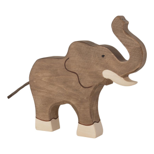 Holztiger – Wildernis – Olifant slurf omhoog 18x3x16cm