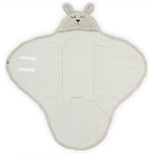 Jollein Wikkeldeken Bunny 100x105cm Nougat