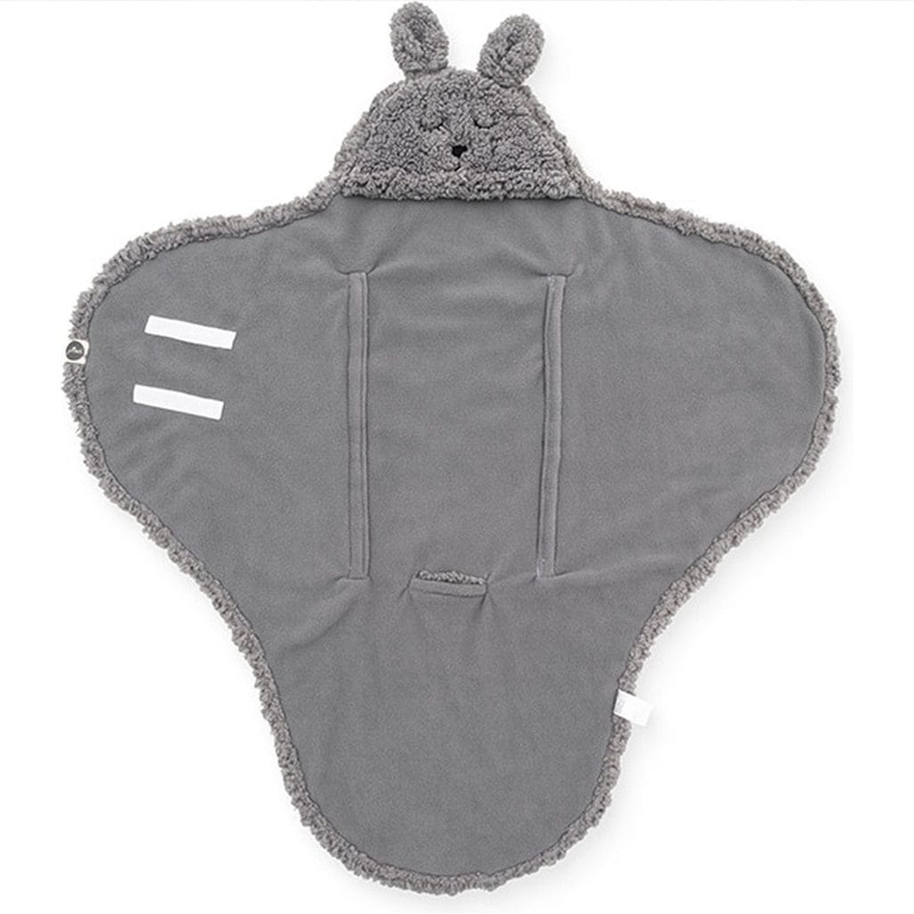 Jollein Wikkeldeken Bunny 100x105cm Storm Grey