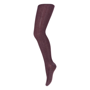 MP Denmark – Celosia glitter tights – Dark Purple