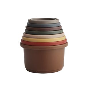 Mushie – Stacking Cups – Retro
