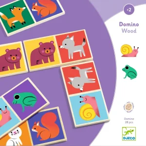 Djeco dominospel Domino Wood 2+