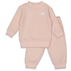 Feetje – Pyjama wafel – Oud roze
