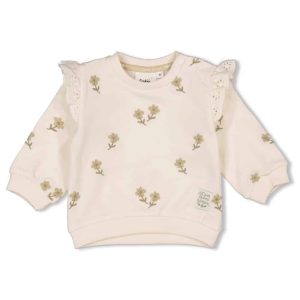 Feetje – Sweater AO embroidery relaxed fit – Let Your Dreams Blossom