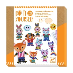 Djeco dierenmagneten funky family 4+
