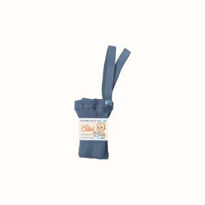 Katoenen maillot zonder voetje | steel blue blend