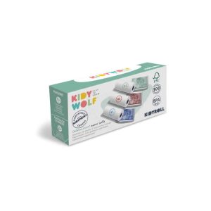 KIDYWOLF – Kidyroll – 1 x 5 rollen Gekleurd Papier RRGGB voor KIDYPRINT