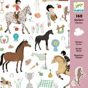 Djeco stickers 160 paard 4+