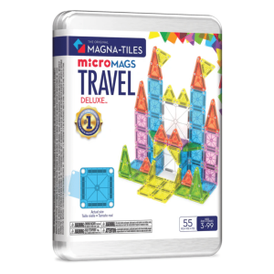 Magna-Tiles – Travel Set Deluxe – 55 piece