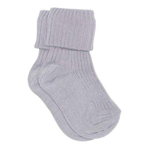 MP Denmark – Cotton rib baby socks – Lavender Sky