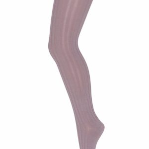 MP Denmark – Cotton rib tights – Lilac Shadow