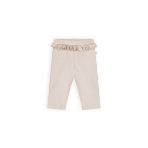 Petit Maison – Pants With Ruffle – Skyler – Oatmeal