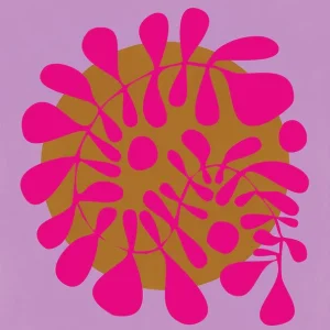 Pink String of Beads