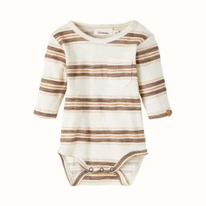 Romper streep met zakje Turtledove