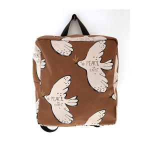 Studioloco – Waterproof Cotton – Canvas Backpack – Bird