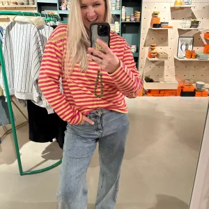 Sweater Stripe Pink-Yellow