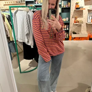 Sweater Stripe Purple-Orange