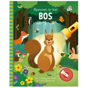 Zaklampboek – Speuren in het Bos